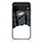 Silicone Frame Fashionable Pattern Mirror Case Cover LS1 for Google Pixel 7 Pro 5G