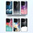 Silicone Frame Fashionable Pattern Mirror Case Cover LS1 for Huawei Honor 70 Lite 5G