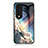 Silicone Frame Fashionable Pattern Mirror Case Cover LS1 for Huawei Honor 80 Pro Flat 5G