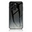 Silicone Frame Fashionable Pattern Mirror Case Cover LS1 for Huawei Honor 80 SE 5G Gray