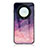 Silicone Frame Fashionable Pattern Mirror Case Cover LS1 for Huawei Honor X9a 5G Purple