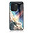 Silicone Frame Fashionable Pattern Mirror Case Cover LS1 for Huawei Nova 10