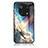 Silicone Frame Fashionable Pattern Mirror Case Cover LS1 for Huawei Nova Y90