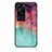 Silicone Frame Fashionable Pattern Mirror Case Cover LS1 for Huawei P60 Pro