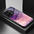 Silicone Frame Fashionable Pattern Mirror Case Cover LS1 for OnePlus 11 5G Purple