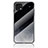 Silicone Frame Fashionable Pattern Mirror Case Cover LS1 for Oppo A16e Gray