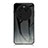 Silicone Frame Fashionable Pattern Mirror Case Cover LS1 for Oppo Find X6 Pro 5G Gray