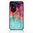 Silicone Frame Fashionable Pattern Mirror Case Cover LS1 for Oppo Reno10 Pro 5G