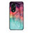 Silicone Frame Fashionable Pattern Mirror Case Cover LS1 for Oppo Reno8 T 4G