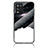 Silicone Frame Fashionable Pattern Mirror Case Cover LS1 for Realme 8 5G Black