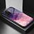 Silicone Frame Fashionable Pattern Mirror Case Cover LS1 for Realme 9i 5G Purple