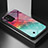 Silicone Frame Fashionable Pattern Mirror Case Cover LS1 for Realme C20A