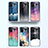 Silicone Frame Fashionable Pattern Mirror Case Cover LS1 for Samsung Galaxy A02s