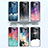 Silicone Frame Fashionable Pattern Mirror Case Cover LS1 for Samsung Galaxy A04s