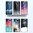 Silicone Frame Fashionable Pattern Mirror Case Cover LS1 for Samsung Galaxy A11