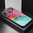 Silicone Frame Fashionable Pattern Mirror Case Cover LS1 for Samsung Galaxy A30