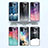 Silicone Frame Fashionable Pattern Mirror Case Cover LS1 for Samsung Galaxy A31