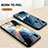 Silicone Frame Fashionable Pattern Mirror Case Cover LS1 for Samsung Galaxy M01s