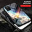 Silicone Frame Fashionable Pattern Mirror Case Cover LS1 for Samsung Galaxy M02s