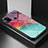 Silicone Frame Fashionable Pattern Mirror Case Cover LS1 for Samsung Galaxy M21