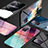 Silicone Frame Fashionable Pattern Mirror Case Cover LS1 for Samsung Galaxy S20 FE 4G