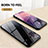 Silicone Frame Fashionable Pattern Mirror Case Cover LS1 for Samsung Galaxy S20 FE 4G