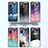 Silicone Frame Fashionable Pattern Mirror Case Cover LS1 for Samsung Galaxy S20 FE 4G