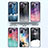 Silicone Frame Fashionable Pattern Mirror Case Cover LS1 for Samsung Galaxy S20 FE 5G