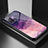 Silicone Frame Fashionable Pattern Mirror Case Cover LS1 for Samsung Galaxy S20 FE 5G Purple