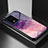 Silicone Frame Fashionable Pattern Mirror Case Cover LS1 for Samsung Galaxy S20 Plus Purple