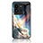 Silicone Frame Fashionable Pattern Mirror Case Cover LS1 for Vivo iQOO 10 Pro 5G