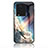 Silicone Frame Fashionable Pattern Mirror Case Cover LS1 for Vivo iQOO Neo7 5G