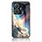 Silicone Frame Fashionable Pattern Mirror Case Cover LS1 for Vivo T1 4G