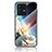 Silicone Frame Fashionable Pattern Mirror Case Cover LS1 for Vivo V23 Pro 5G Mixed