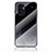 Silicone Frame Fashionable Pattern Mirror Case Cover LS1 for Vivo V23e 5G Gray