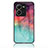 Silicone Frame Fashionable Pattern Mirror Case Cover LS1 for Vivo V25e