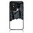 Silicone Frame Fashionable Pattern Mirror Case Cover LS1 for Vivo Y02A