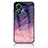 Silicone Frame Fashionable Pattern Mirror Case Cover LS1 for Vivo Y02S