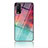 Silicone Frame Fashionable Pattern Mirror Case Cover LS1 for Vivo Y12s (2021)