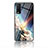 Silicone Frame Fashionable Pattern Mirror Case Cover LS1 for Vivo Y12s (2021)