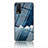 Silicone Frame Fashionable Pattern Mirror Case Cover LS1 for Vivo Y12s (2021)