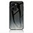 Silicone Frame Fashionable Pattern Mirror Case Cover LS1 for Vivo Y16 Gray