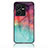 Silicone Frame Fashionable Pattern Mirror Case Cover LS1 for Vivo Y22