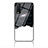 Silicone Frame Fashionable Pattern Mirror Case Cover LS1 for Vivo Y30g Black