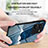 Silicone Frame Fashionable Pattern Mirror Case Cover LS1 for Vivo Y35 4G