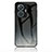 Silicone Frame Fashionable Pattern Mirror Case Cover LS1 for Vivo Y55 4G Gray