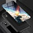 Silicone Frame Fashionable Pattern Mirror Case Cover LS1 for Xiaomi Black Shark 4S 5G