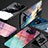 Silicone Frame Fashionable Pattern Mirror Case Cover LS1 for Xiaomi Poco X3 NFC