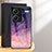 Silicone Frame Fashionable Pattern Mirror Case Cover LS1 for Xiaomi Redmi Note 13 Pro+ Plus 5G Purple