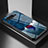 Silicone Frame Fashionable Pattern Mirror Case Cover LS2 for Asus ROG Phone 5 ZS673KS Blue